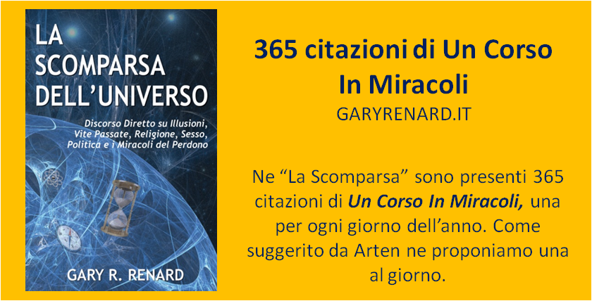 365 Citazioni Corso In Miracoli Gary Renard Italia